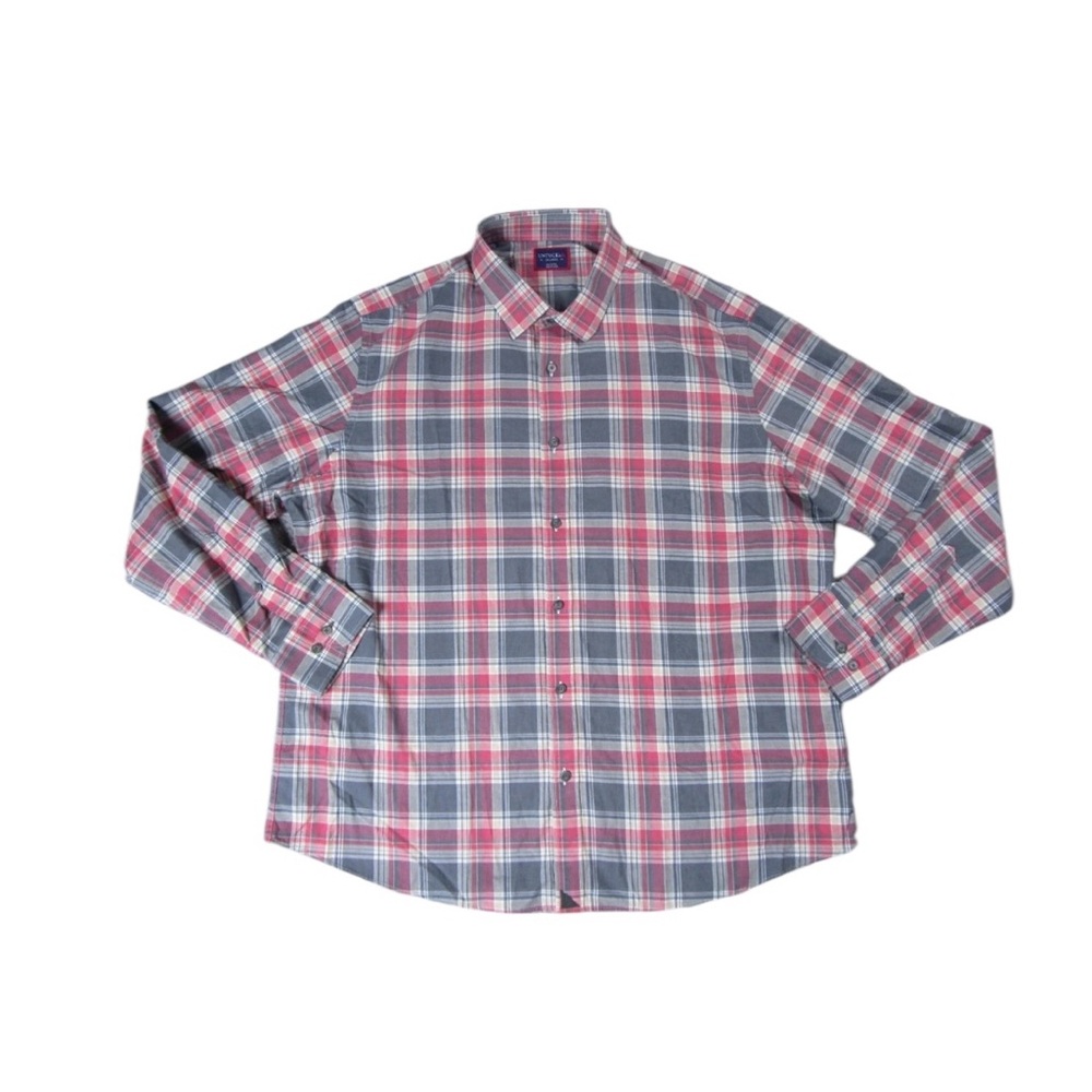 UNTUCKit Shirt Men’s XL Dress Mutlicolor Plaid Long Sleeve Collared Button Up